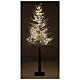 Twig Christmas tree, 180 cm, 100 white LED lights, indoor. s1