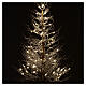 Twig Christmas tree, 180 cm, 100 white LED lights, indoor. s5