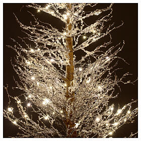 LED tree Twig 180 cm 100 white LEDs square base indoor