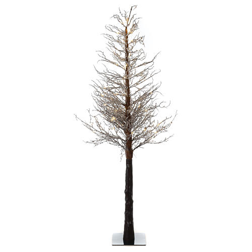 LED tree Twig 180 cm 100 white LEDs square base indoor 3