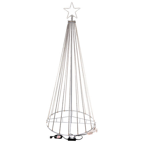 RGB video tapelight tree, 240 cm, remote, 1036 LEDs, indoor/outdoor 11