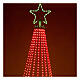 Árvore de Natal vídeo tapelight RGB 240 cm controle remoto 1036 LED int/ext s2