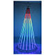 LED Christmas tree rainbow tape light RGB 240 cm remote 1036 LEDS indoor outdoor s1