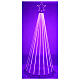 LED Christmas tree rainbow tape light RGB 240 cm remote 1036 LEDS indoor outdoor s8