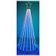 LED Christmas tree rainbow tape light RGB 240 cm remote 1036 LEDS indoor outdoor s10