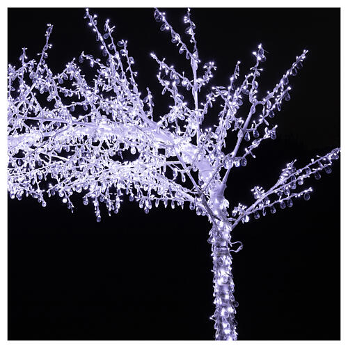 Arch of illuminated trees, 3600 LED lights, 250x300 cm, outdoor decoration 8