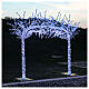 Arch of illuminated trees, 3600 LED lights, 250x300 cm, outdoor decoration s3