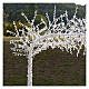 Arch of illuminated trees, 3600 LED lights, 250x300 cm, outdoor decoration s5