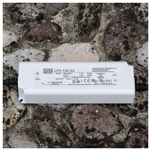 Drzewo podświetlane w kształcie łuku z efektem kryształu, LED jasny biały, 260 cm 10