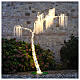 LED light tree, arc-shaped, pale white, h 260 cm, outdoor s1