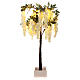 White flowering tree illuminated by 42 LEDs 120x50x50 cm outdoor s2