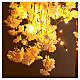 Arbre lumineux fleuri rose 66 LEDs 120x80x80 cm extérieur s8