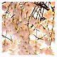 Albero illuminato fiorito rosa 144 LED 210x120x120 cm esterno s2