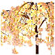 Albero illuminato fiorito rosa 144 LED 210x120x120 cm esterno s7