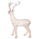 Warm white reindeer light, 370 LEDs, indoor, h 135 cm s5