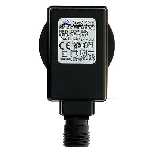Luz reno blanco cálido 370 LED interior H 135 cm 10