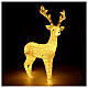 LED reindeer warm white 370 LEDs H 135 cm indoor s4