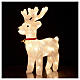 Renifer podświetlany 50 led biały zimny 38 cm s5
