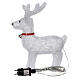 Luminous reindeer 50 LEDs cold white 38 cm s9