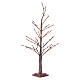 Luminous pink beech tree 90 cm, 78 warm white LED, indoor s5