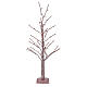 Árbol luminoso rosa haya 90 cm 78 led blanco cálido uso interior s4