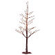 Pink beech tree 120 cm 114 warm white LEDs indoor use s3