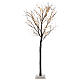 Luminous tree 210 cm internal use 192 warm white LEDs s4