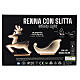 Luce Infinity Light renna slitta led bianco caldo uso interno s13