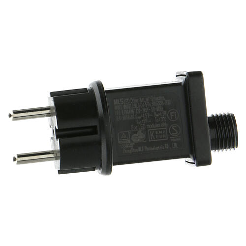 Rena com trenô luzes LED branco quente Infinity Light para interior 12