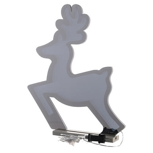 Reindeer 60 cm indoor light decoration with warm white LED Infinity Light 6
