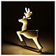 Reindeer 60 cm indoor light decoration with warm white LED Infinity Light s3