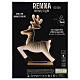 Reindeer 60 cm indoor light decoration with warm white LED Infinity Light s5