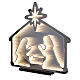 Nativity Scene 75 cm indoor and outdoor light decoration with warm white LED Infinity Light s2