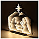 Nativity Scene 75 cm indoor and outdoor light decoration with warm white LED Infinity Light s3