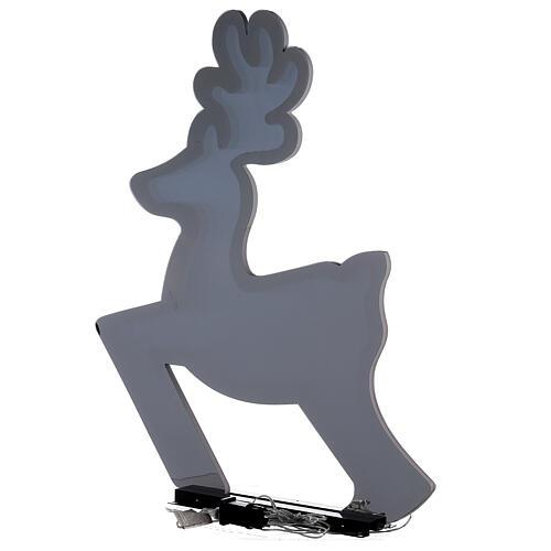 Reindeer 80 cm indoor and outdoor light decoration with warm white LED Infinity Light 6