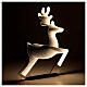 Reindeer 80 cm indoor and outdoor light decoration with warm white LED Infinity Light s5