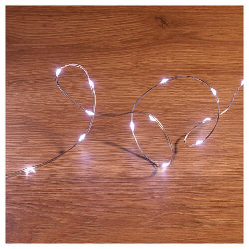 Christmas lights 500 cold white LED drop shaped lights, timer and light shows, indoor/outdoor 3