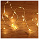 500 Warm White LED Drops Moldable Chain Indoor/Outdoor Timer s3