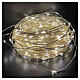 Mouldable fairy lights 700 warm white LED indoor outdoor timer s1