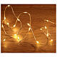 Mouldable fairy lights 700 warm white LED indoor outdoor timer s2