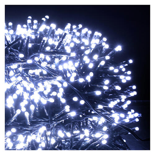 Christmas lights with 2000 LED, cold white, indoor/outdoor 3