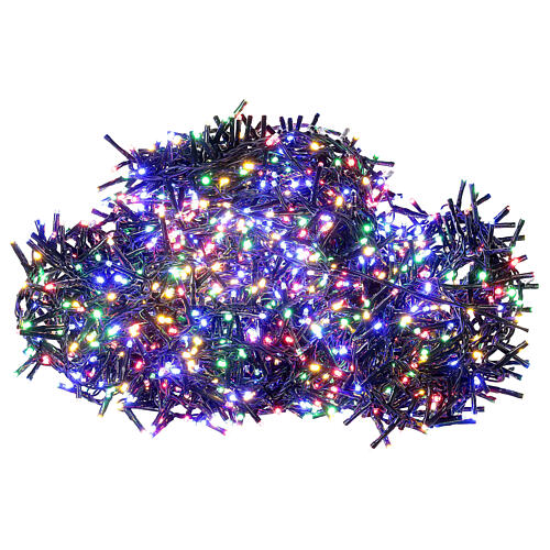 Lichterkette für Weihnachten mit bunten LEDs, Außen und Innen 4