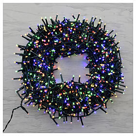 Multicoloured Christmas lights with 2000 LED, indoor/outdoor