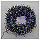 Luces navideñas multicolor 2000 led uso interior/exterior s1