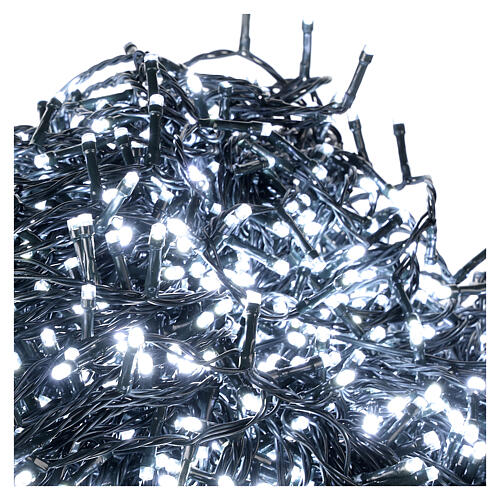 Christmas lights with 2000 cold white LED for indoor/outdoor 3