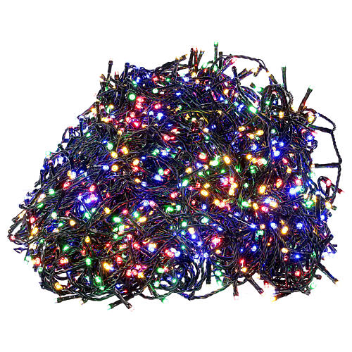 Guirlande de Noël multicolore 2000 LEDs intérieur/extérieur 4