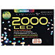 Multicolor LED lights 2000 bulbs for indoor and outdoor use s7