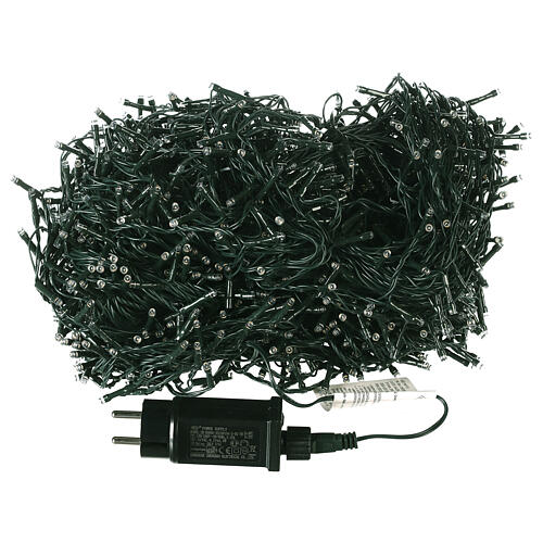 Christmas lights with 2000 warm white LED for indoor/outdoor 100 m 4