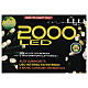 Christmas lights with 2000 warm white LED for indoor/outdoor 100 m s6