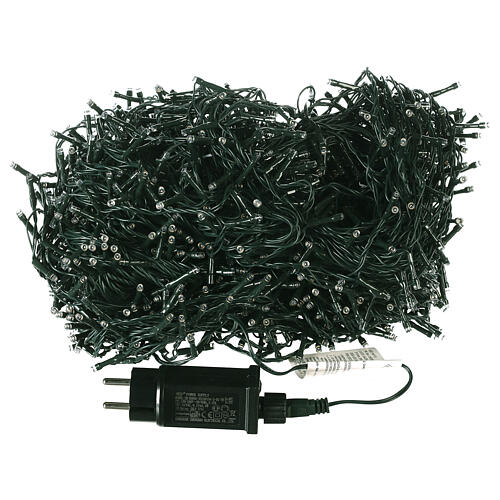 Luces navideñas 2000 led luz cálida 100 m 4